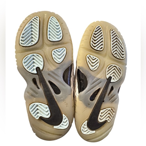 Nike Little Posite One “Warped Grid” Toddler Sneakers Size 8C Foamposite Shoes - Picture 5 of 5
